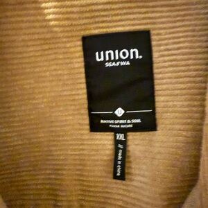 Union Sea/WA Men's Tan Lightweight Jacket